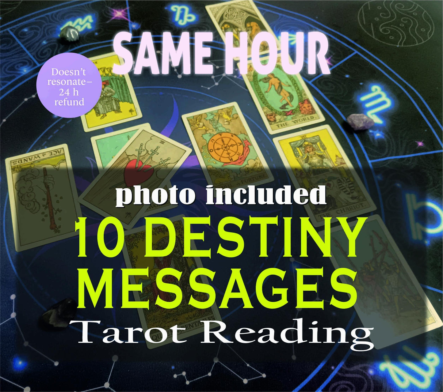 10 Destiny Messages Tarot Reading | Celtic Cross Psychic Insight | Detailed Love & Life Guidance | Same Hour | Psychic Reading - Tarot by Angela - Divine Energy by Angela