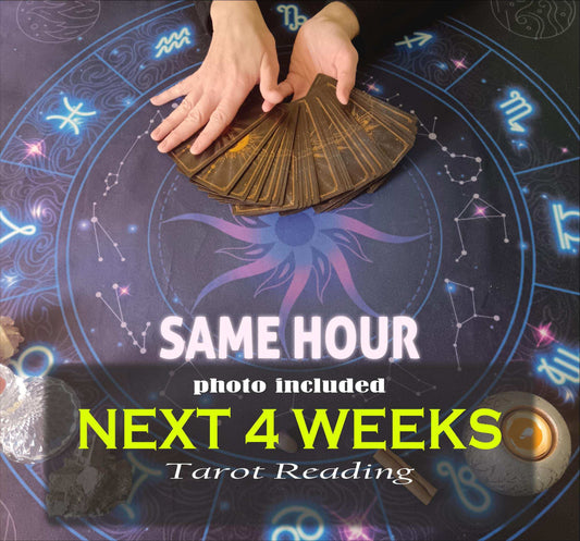 Next 4 Weeks Tarot Reading - Weekly Psychic Insight and Future Guidance - Tarot by Angela - Divine Energy by Angela