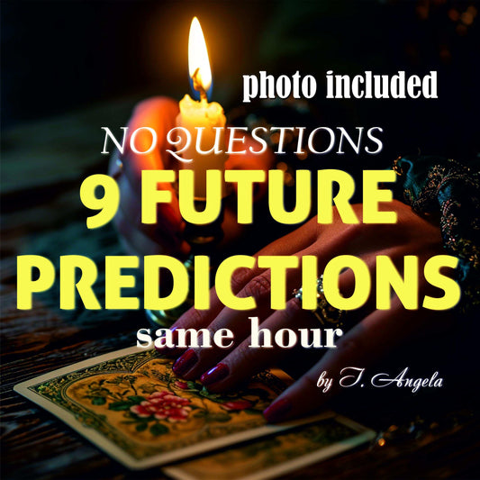 9 Future Predictions Tarot Reading for Spiritual Guidance and Personal Growth - Tarot by Angela - Divine Energy by Angela