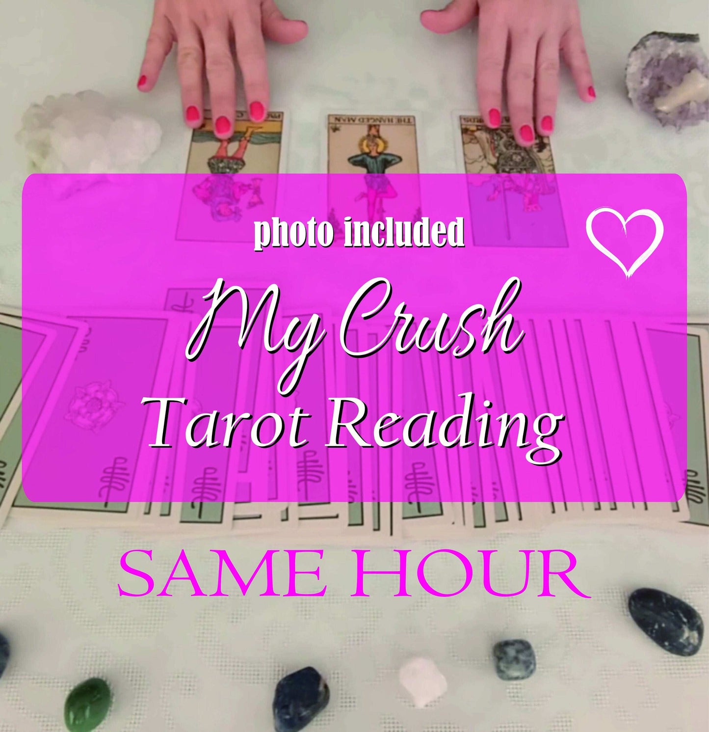Crush Tarot Reading – 5-Card Psychic Love Insight for Soulmate or Ex Connection - Tarot by Angela - Divine Energy by Angela