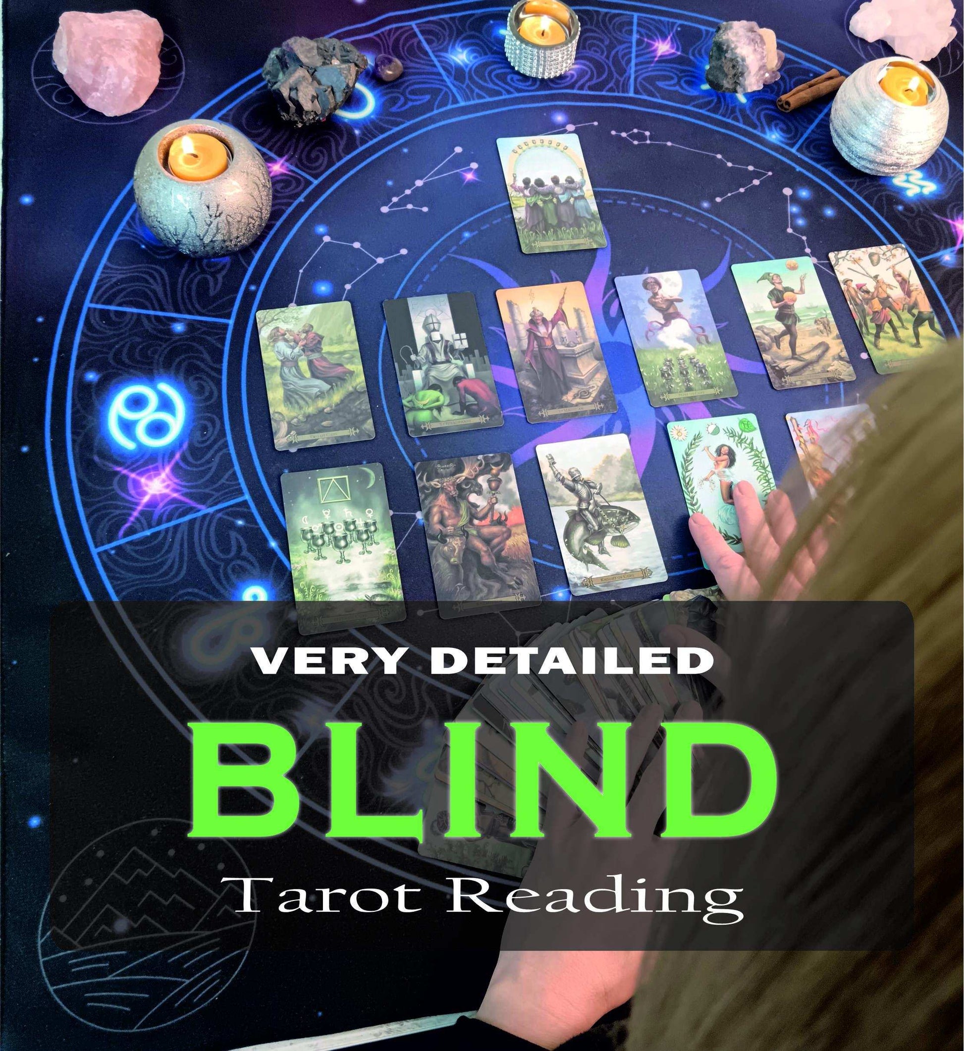 Blind Tarot Reading Without Questions – Intuitive Psychic Insight Into Your Energy and Path - Tarot by Angela - Divine Energy by Angela