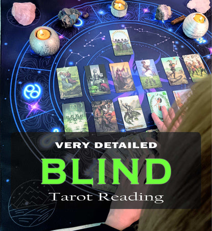 Blind Tarot Reading Without Questions – Intuitive Psychic Insight Into Your Energy and Path - Tarot by Angela - Divine Energy by Angela