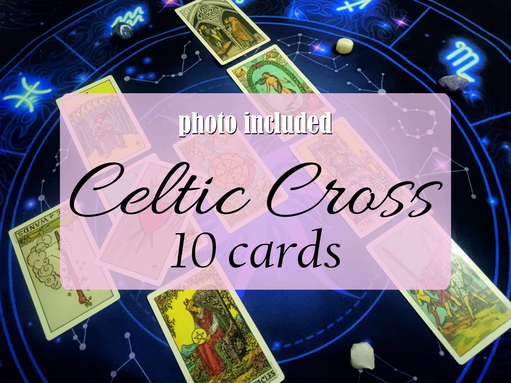 Celtic Cross Tarot Reading | 10-Card Spiritual Insight Spread | Deep Personal Guidance - Tarot by Angela - Divine Energy by Angela
