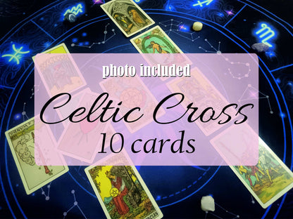 Celtic Cross Tarot Reading | 10-Card Spiritual Insight Spread | Deep Personal Guidance - Tarot by Angela - Divine Energy by Angela