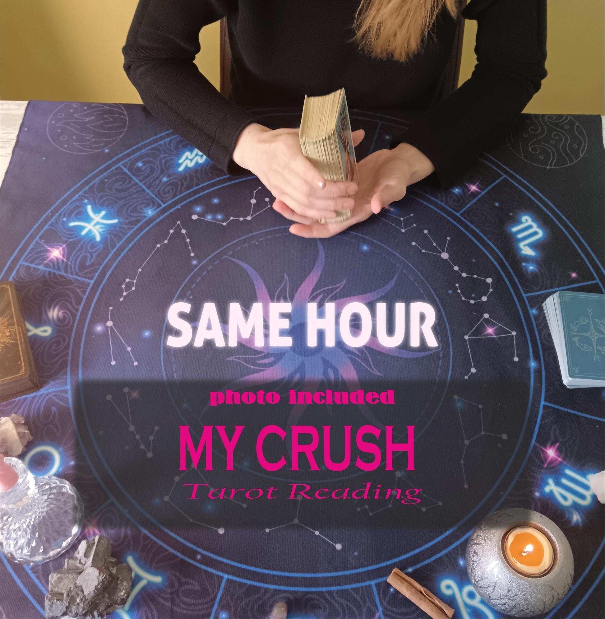 Crush Tarot Reading – 5-Card Psychic Love Insight for Soulmate or Ex Connection - Tarot by Angela - Divine Energy by Angela