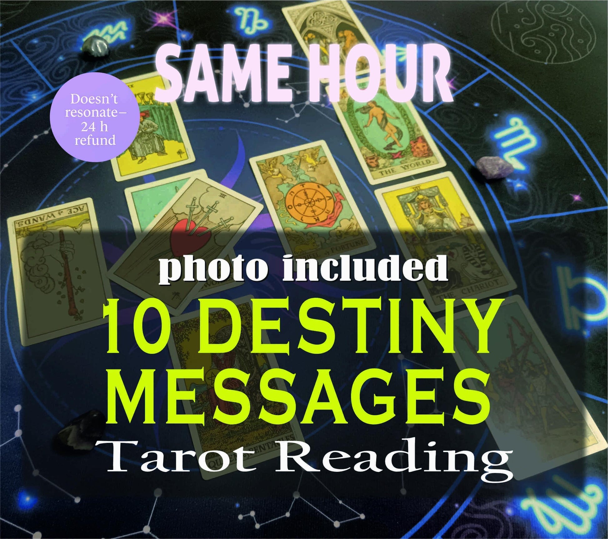 10 Destiny Messages Tarot Reading | Celtic Cross Psychic Insight | Detailed Love & Life Guidance | Same Hour | Psychic Reading - Tarot by Angela - Divine Energy by Angela