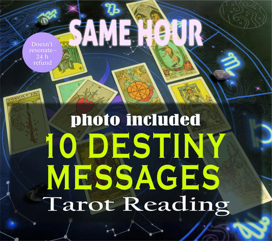 10 Destiny Messages Tarot Reading | Celtic Cross Psychic Insight | Detailed Love & Life Guidance | Same Hour | Psychic Reading - Tarot by Angela - Divine Energy by Angela
